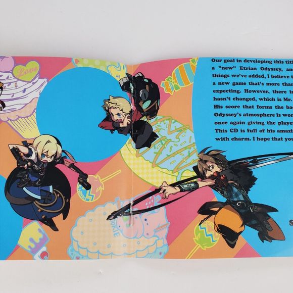 Etrian Odyssey Untold Unseen Unheard Commentary CD Yuzo Koshiro Yuji Himukai - Picture 6 of 10